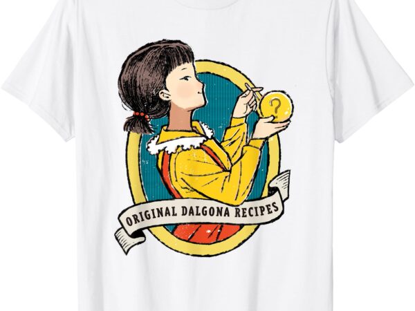 Squid game season 3 original dalgona recipes young-hee retro t-shirt