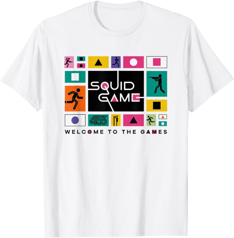 Squid Game Season 3 Welcome To The Games Logo T-Shirt