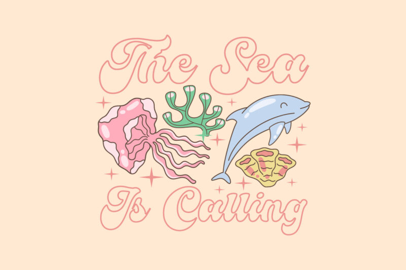 Underwater Sea Animals T-shirt Designs Bundle