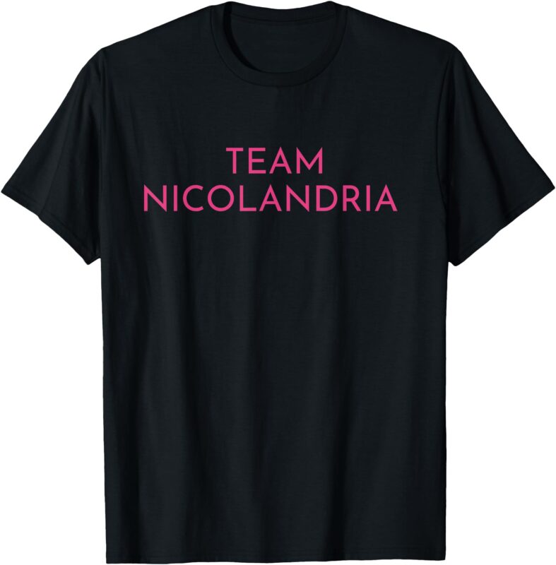 Team Nicolandria T-Shirt