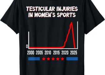 Testicular Injuries in Women’s Sports Funny Saying Men Women T-Shirt