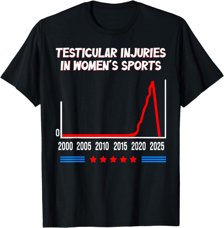 Testicular Injuries in Women’s Sports Funny Saying Men Women T-Shirt