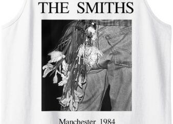 The Smiths Manchester 1984 Morrissey By Stephen Wright Tank Top