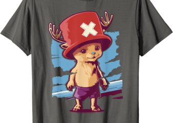 Tony Tony Chopper Cute Full Body Portrait T-Shirt