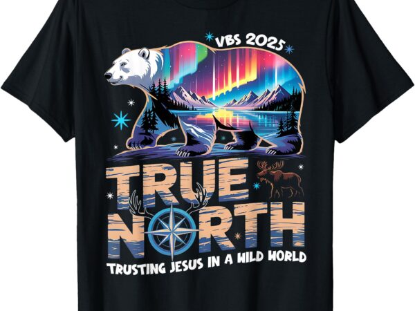 True north vbs trusting jesus in a wild world summer camp t-shirt