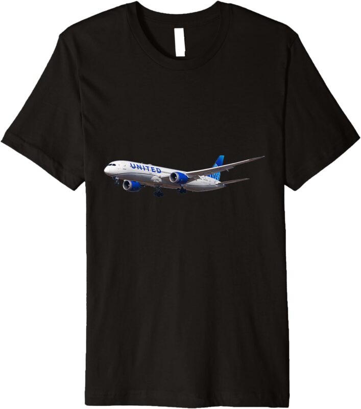 United N25982 at LAX Premium T-Shirt