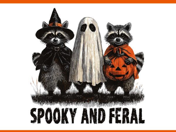 Trick or trash raccoon halloween png, spooky and feral halloween ghost raccoon png t shirt designs for sale Trick or trash raccoon halloween png, spooky and feral halloween ghost raccoon png t shirt designs for sale