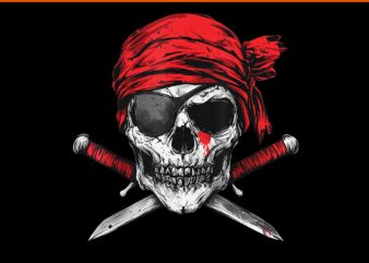 Pirate Flag Skull And Crossbones Skeleton Graphic Halloween PNG