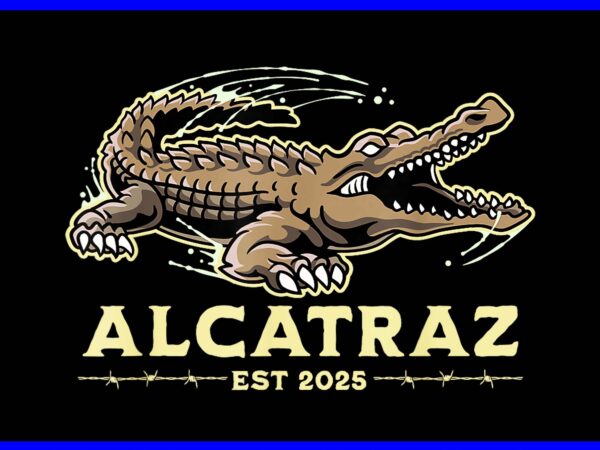 Alligator alcatraz png, florida everglades parody png, alligator alcatraz evergladees png t shirt vector