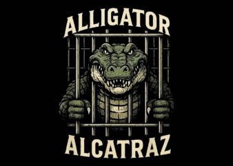 Alligator Alcatraz PNG, Florida Everglades Parody PNG, Alligator Alcatraz Evergladees PNG