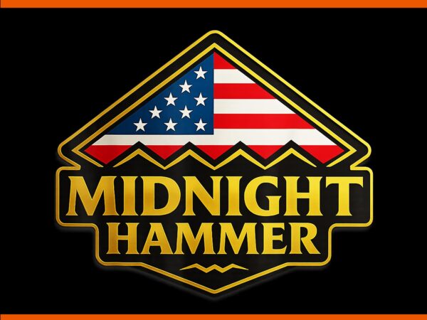 Midnight hammer b-2 stealth jet png, operation midnight hammer png t shirt designs for sale