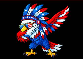 Bald eagle american flag usa patriotic png, bald eagle 4th of july png