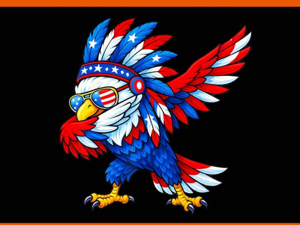 Bald eagle american flag usa patriotic png, bald eagle 4th of july png t shirt template