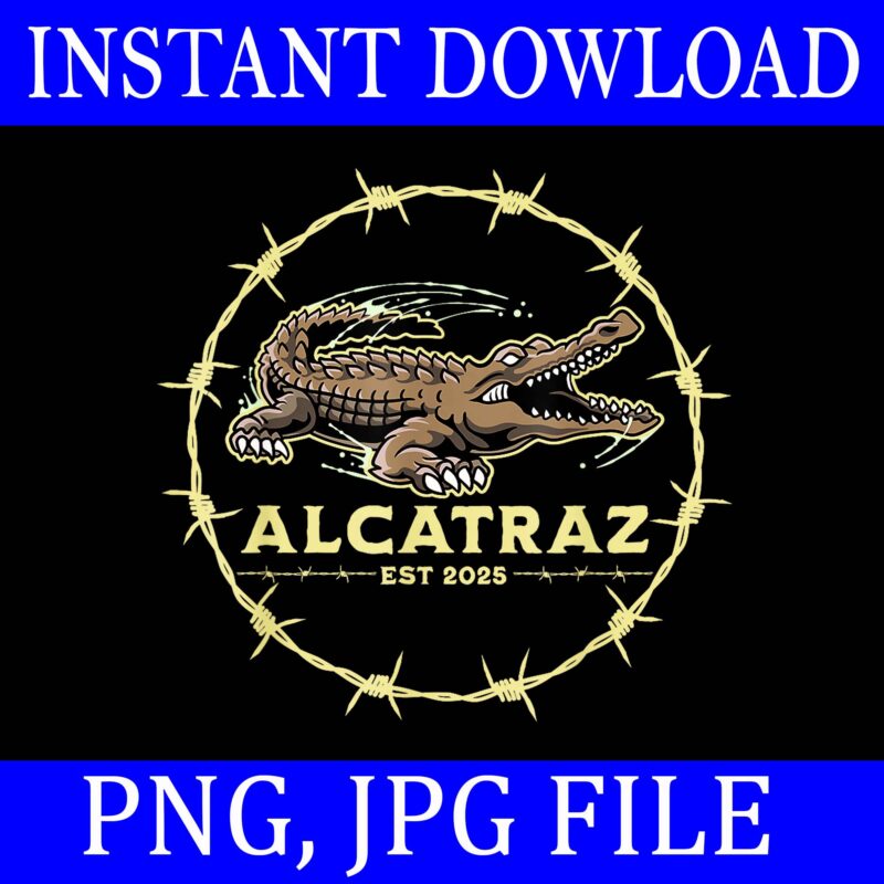 Alligator Alcatraz PNG, Florida Everglades Parody PNG, Alligator Alcatraz Evergladees PNG