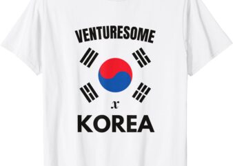 Venturesome x Korea – South Korean Flag Travel Shirt T-Shirt