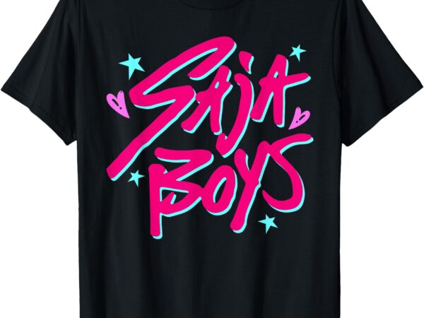 Vintage saja first name birthday meme for boy men women t-shirt