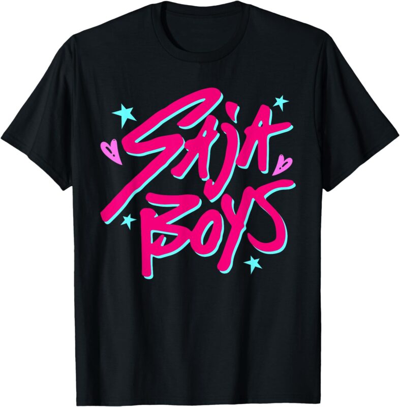 Vintage Saja First Name Birthday Meme For Boy Men Women T-Shirt