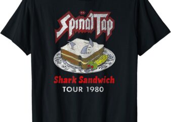 Vintage Shark Sandwich Distressed Spinal Tap Funny Design T-Shirt