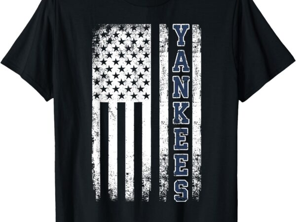 Vintage yankees retro style 70s 80s first name for men women t-shirt