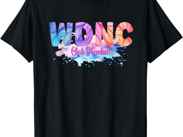 We don’t care wdnc society member quote secret club joke t-shirt