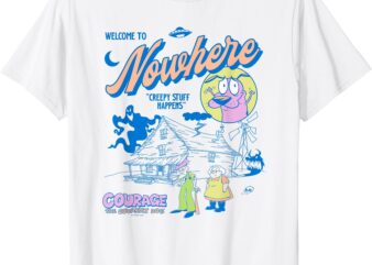 Welcome to Nowhere Cartoon T-Shirt