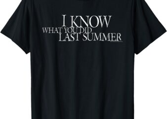 White Movie Logo Horror T-Shirt