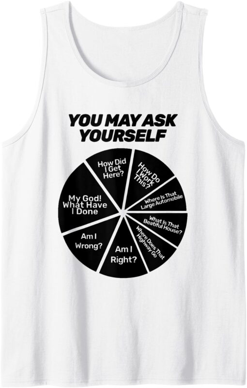 You May Ask Yourself Tank Top