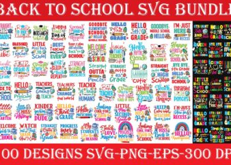 Back to School Quotes SVG Bundle 100 Designs,Teacher Svg, School Svg, Teacher Svg Bundle, Teacher Quote Svg, Teacher Life Svg, Back to Schoo