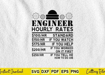 Engineer Hourly Rates Svg Engineering