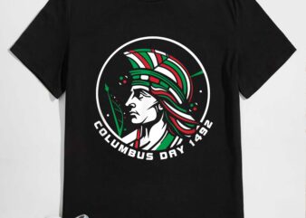 Save Columbus Day 1492 – Italian Pride T-Shirt design