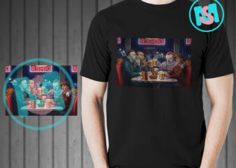 Funny horror diner png, jason voorhees png, michael myers png, freddy krueger png, pennywise png