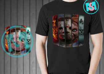 Halloween Horror PNG, Horror Characters Png, Halloween Horror Character Png Digital Download