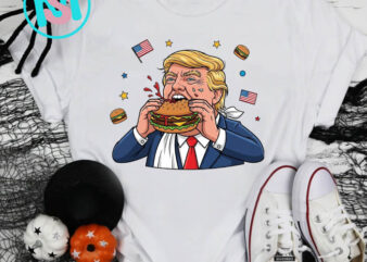Trump Funny PNG, Donald Trump Png, Hamburger Png, Funny Digital Download