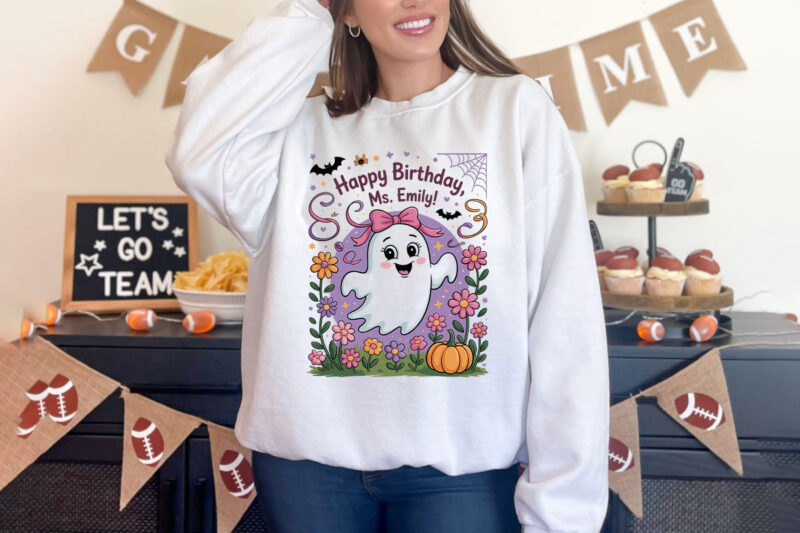 Adorable Halloween and Fall Ghost, Skeleton, and Dragon T-shirt Designs – Spooky, Cute, and Fun Halloween Themes with Pumpkins, Ghosts, and