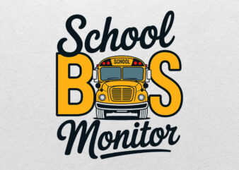 Funny school bus driver svg png, school bus monitor svg