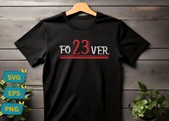 Cute Fo23ver Trendy Number Baseball Team Sport Forever 23 T-Shirt cute