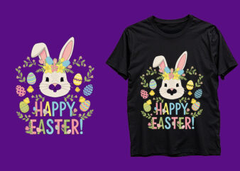 Easter Bunny T-Shirt Design