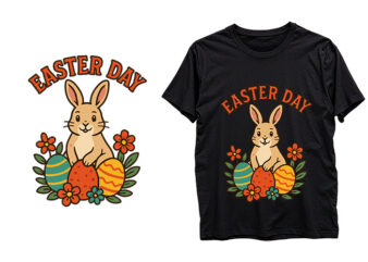 Easter Bunny T-Shirt Design
