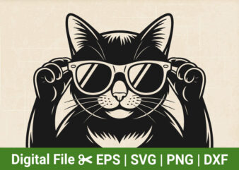 Peeking Cat SVG Bundle, Ginger Cat Peeking svg, vector graphic cut file for cat, Cat SVG files for Cricut,