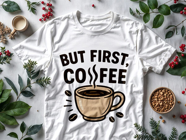 Coffee t-shirt design