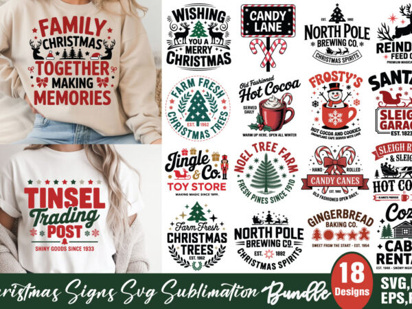 Christmas signs t-shirt sublimation christmas signs svg sublimation