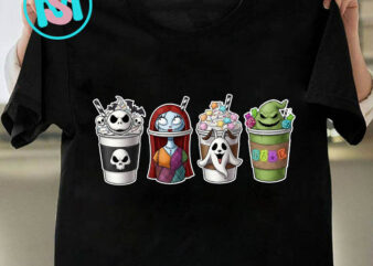 Coffee Jack Skellington and Sally Png, Oogie Boogie Png, The Nightmare Before Christmas Png