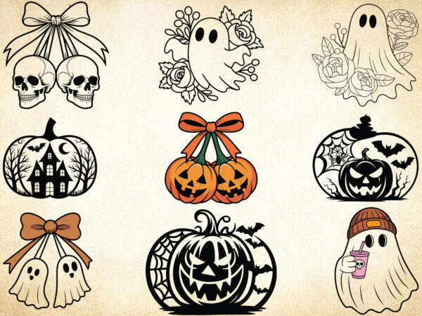 Halloween svg bundle, halloween spooky svg, spooky season, halloween clipart graphic t shirt Halloween svg bundle, halloween spooky svg, spooky season, halloween clipart graphic t shirt
