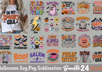 Halloween T-shirt Bundle Halloween SVG Bundle