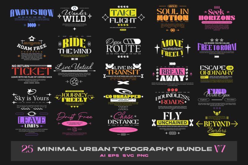 300+ Urban Streetwear t-shirt designs bundle, Minimal urban typography graphic set, urban graphics tee collection