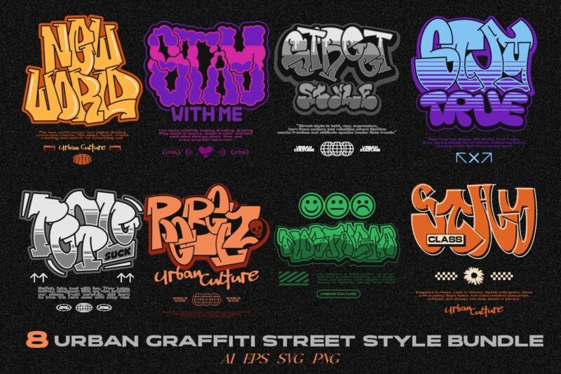 300+ Urban Streetwear t-shirt designs bundle, Minimal urban typography graphic set, urban graphics tee collection
