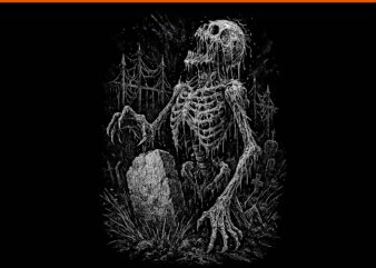 Zombie Skeleton Undead Horror Grave Goth Alt Alternative PNG