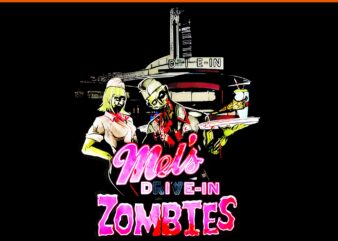 Mel’s Die-in Zombies Halloween PNG