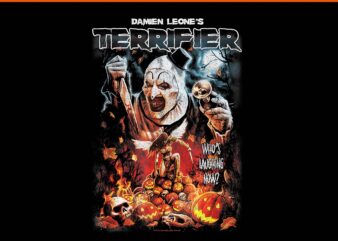 Terrifier Art the Clown Halloween Poster Horror Movie PNG