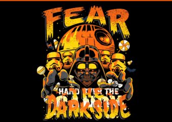 Star Wars Halloween Darth Vader Fear The Dark Side PNG